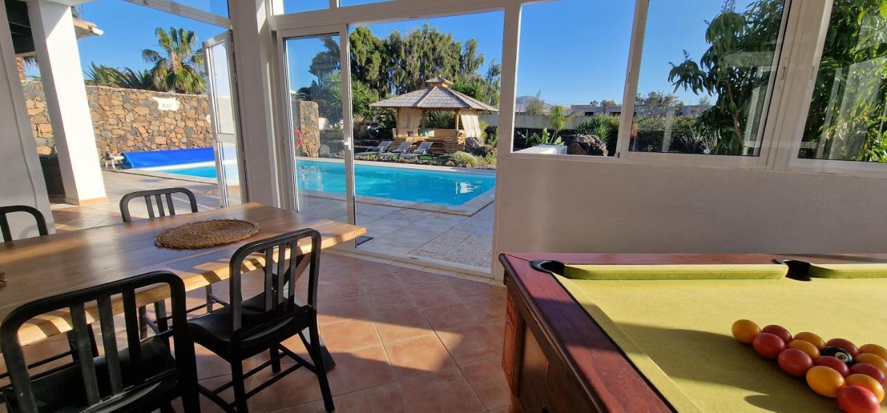 Casa Yukka Villa With Heated Pool Lajares Bagian luar foto