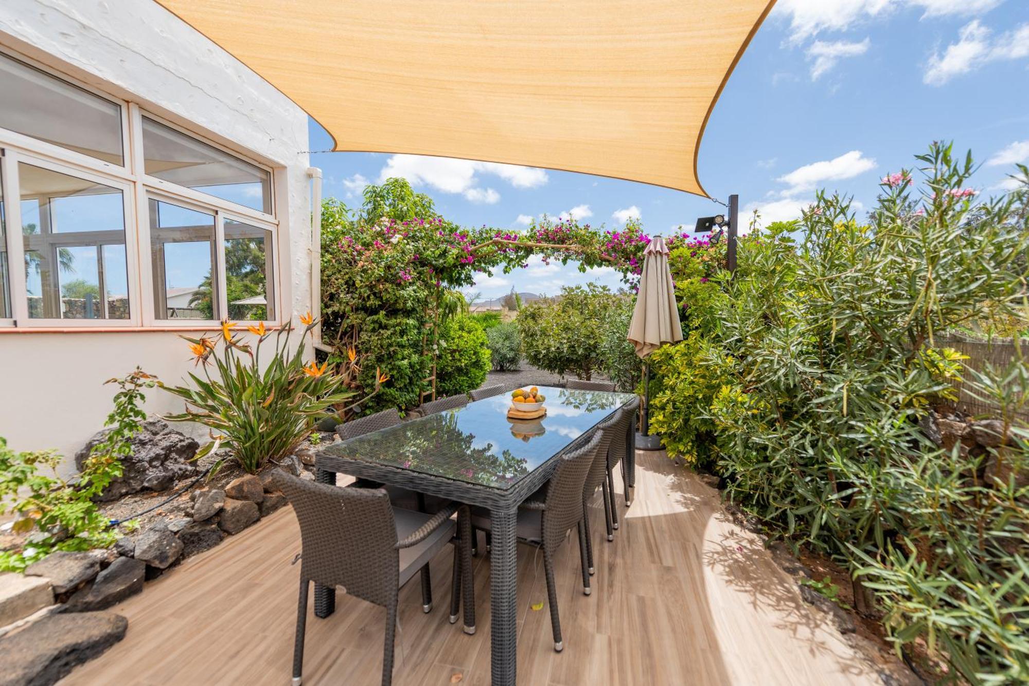 Casa Yukka Villa With Heated Pool Lajares Bagian luar foto