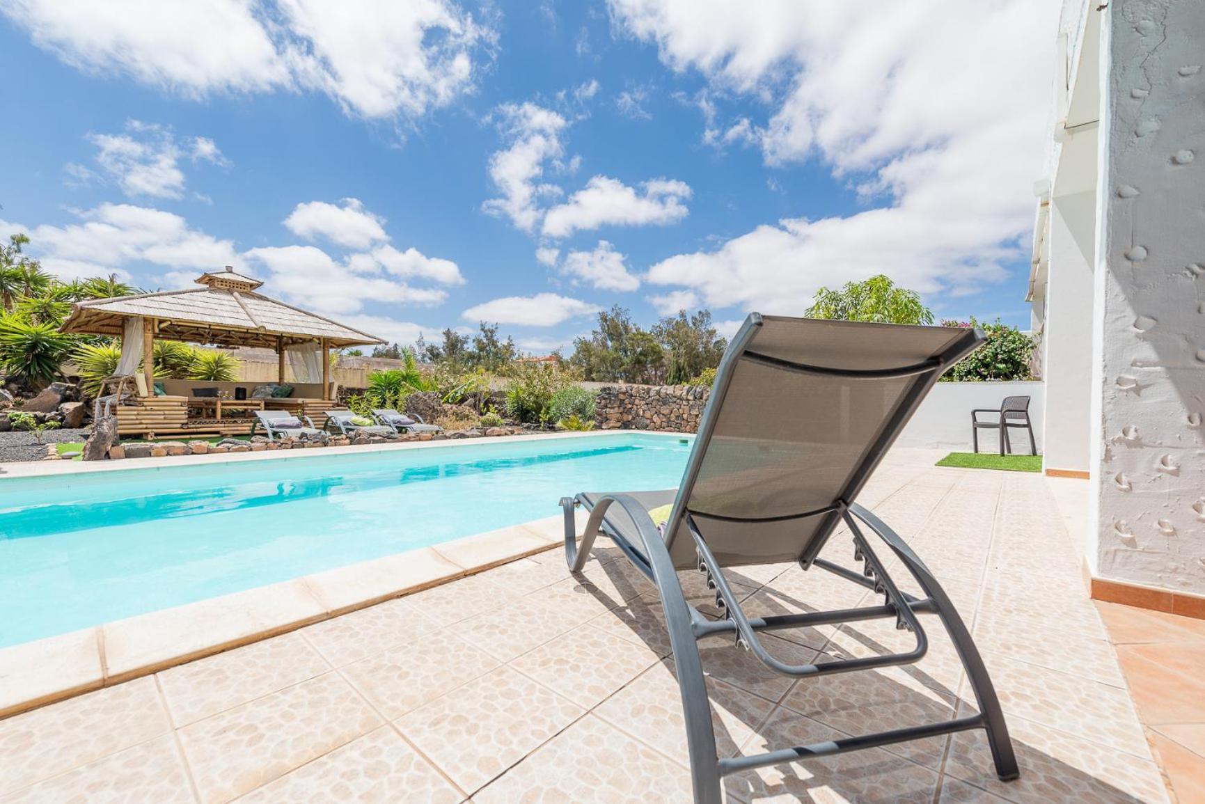 Casa Yukka Villa With Heated Pool Lajares Bagian luar foto